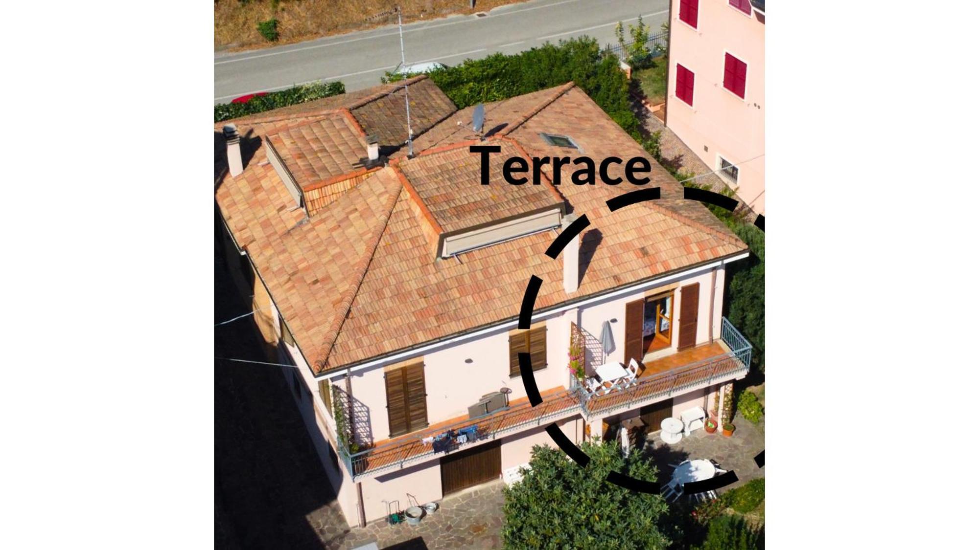 Ferienwohnung Casa San Bartolo - Pesaro Baia Flaminia Exterior foto